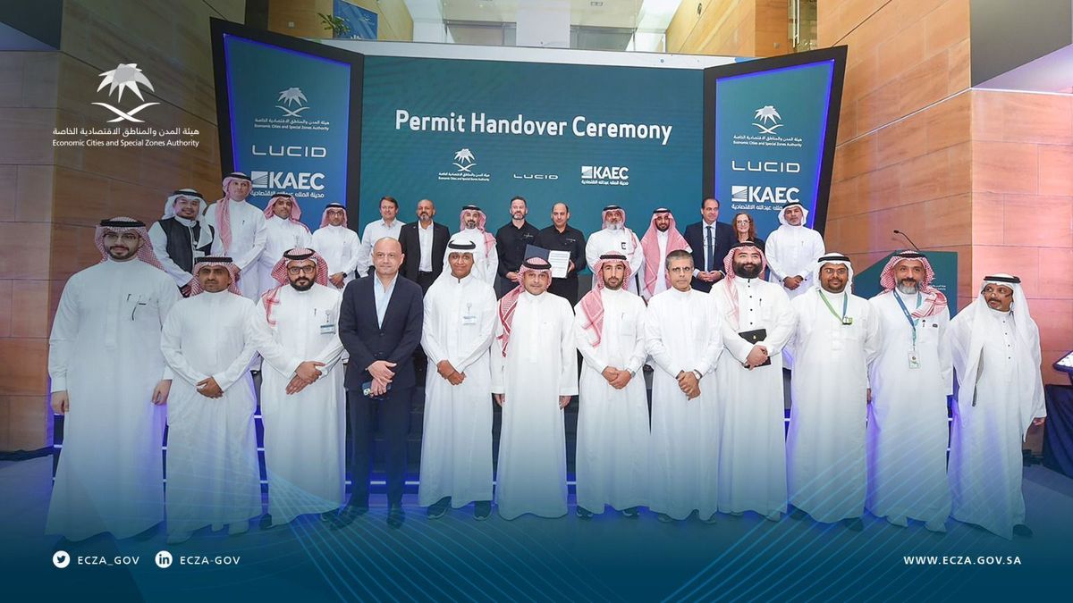 Saudi Arabia Grants Operating License to Lucid Motors for EV Manufacturing Plant